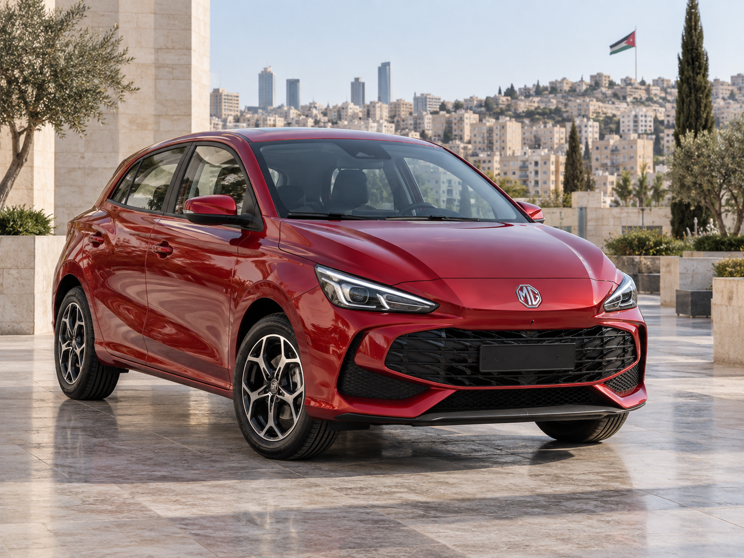 MG3 2027 rental car in Amman